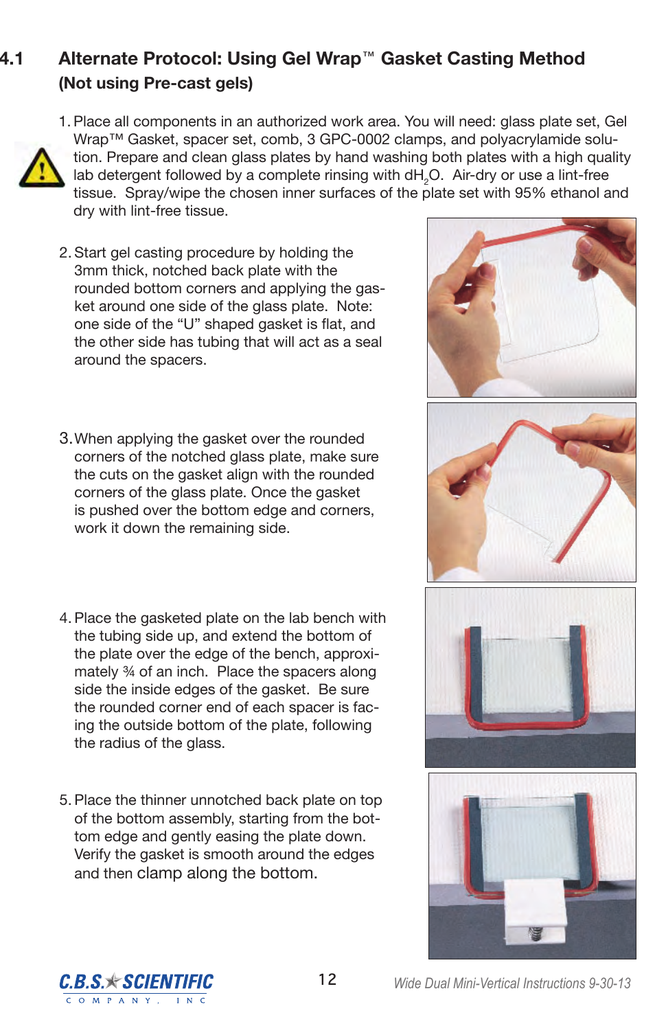 C.B.S. Scientific DCX-800 User Manual | Page 12 / 24
