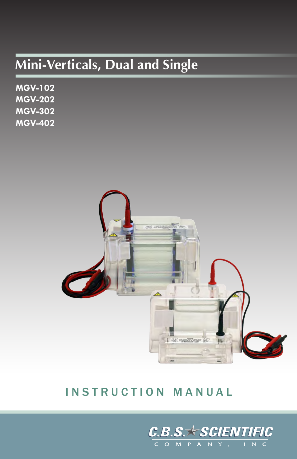 C.B.S. Scientific MGV-402 User Manual | 24 pages