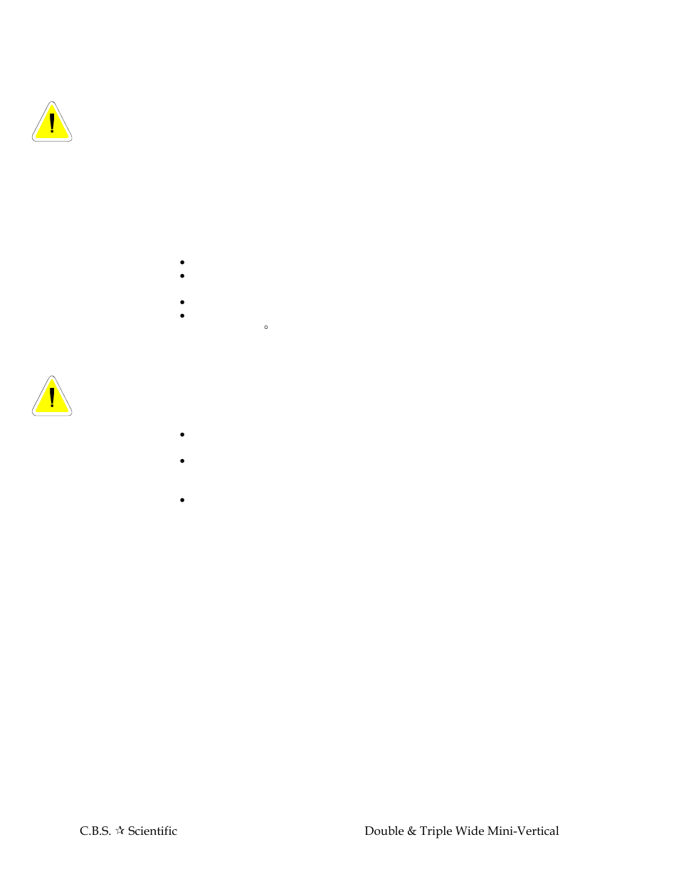 C.B.S. Scientific MGV-216-33 User Manual | Page 16 / 20