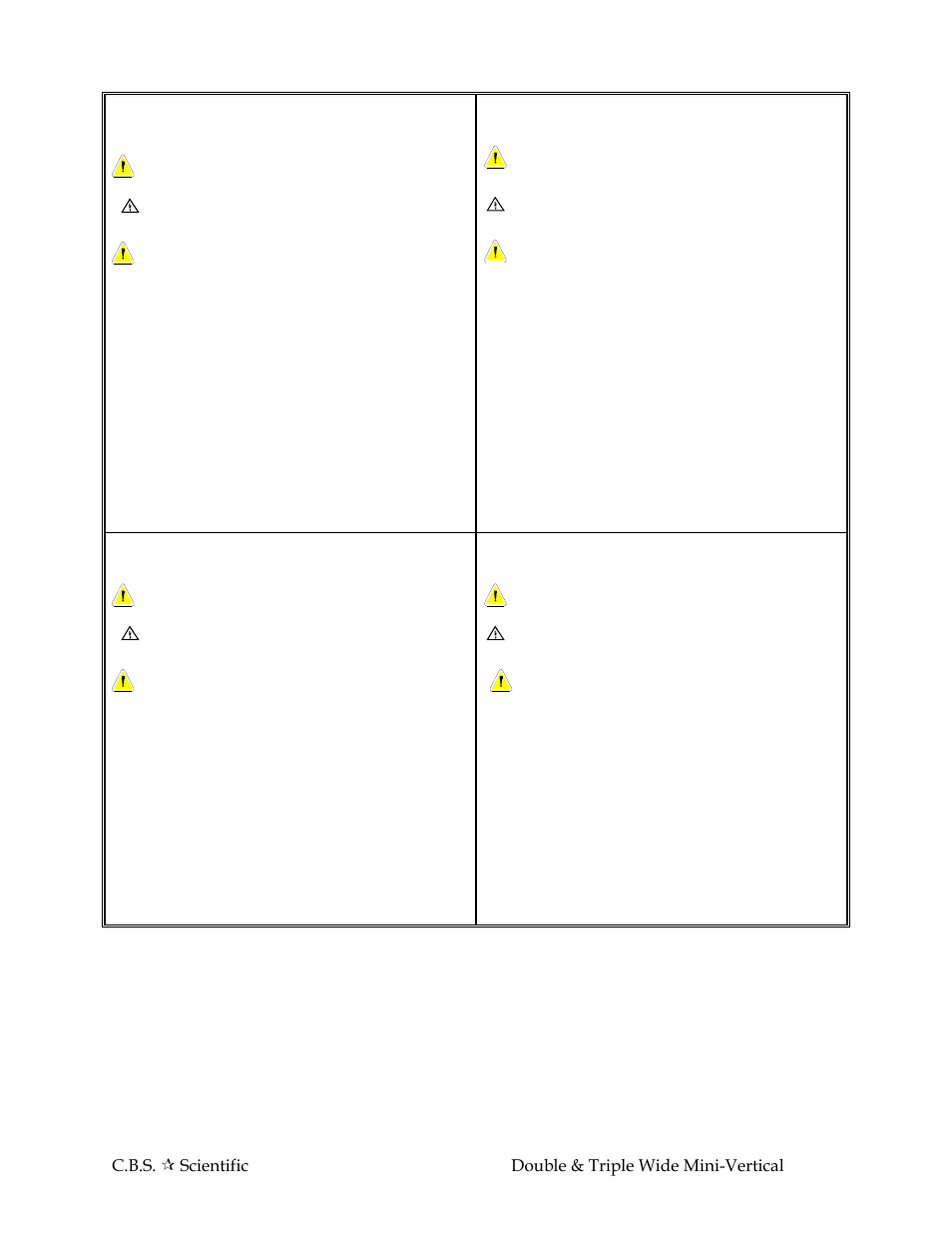 C.B.S. Scientific MGV-216-33 User Manual | Page 4 / 20