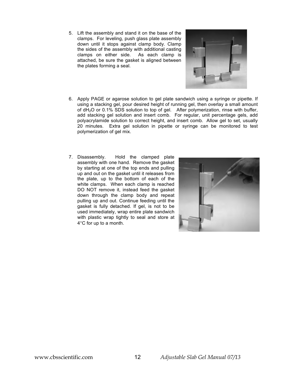 C.B.S. Scientific DASG-250-02 User Manual | Page 12 / 24