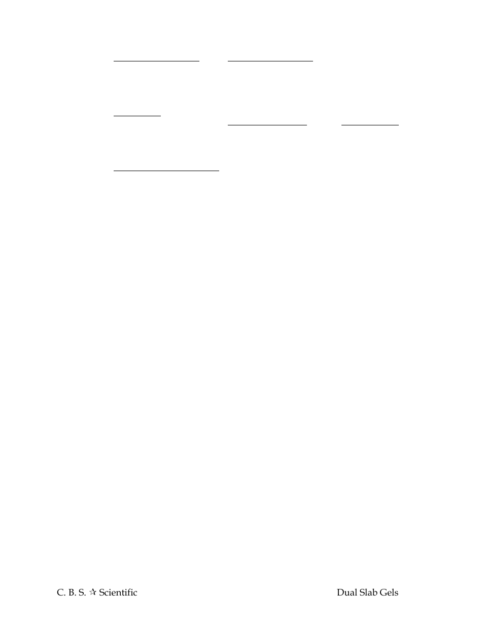 C.B.S. Scientific DSG Series User Manual | Page 13 / 20