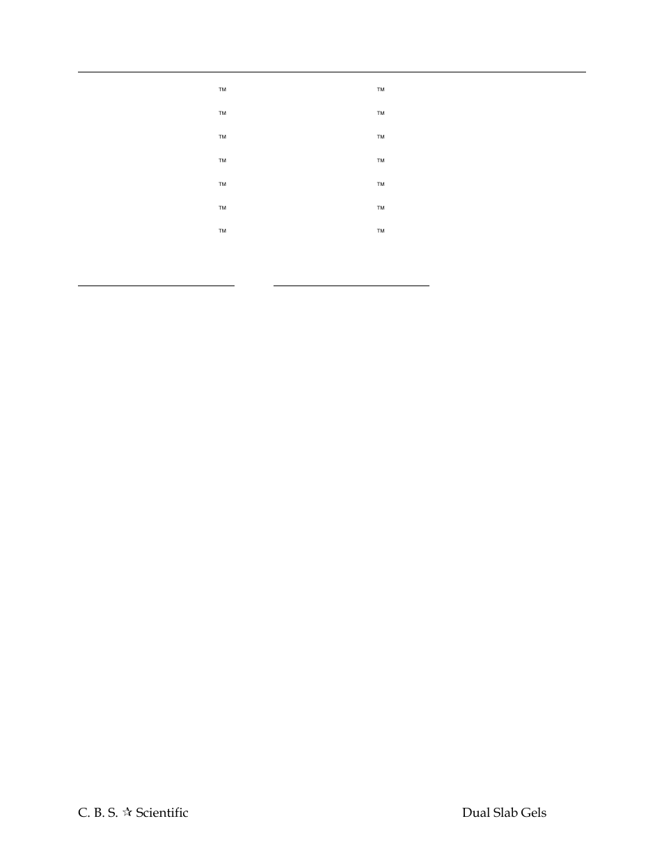 Gel wrap gasket accessories, Accessories | C.B.S. Scientific DSG Series User Manual | Page 15 / 20
