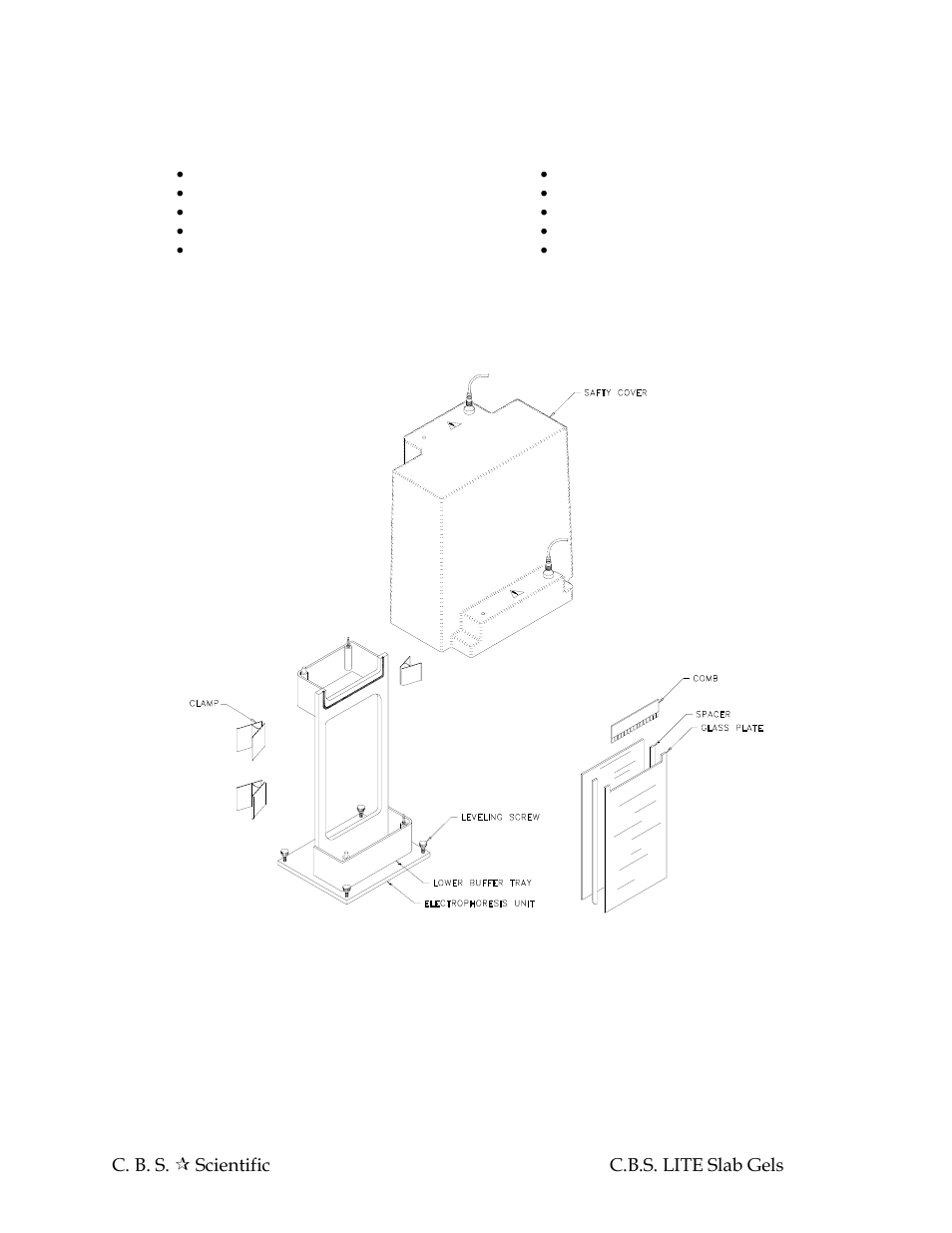 C.B.S. Scientific SG Series User Manual | Page 8 / 20