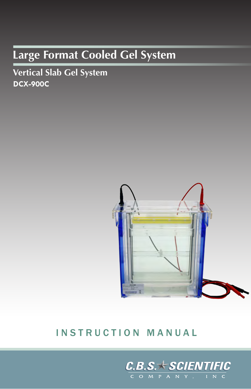 C.B.S. Scientific DCX-900C User Manual | 20 pages