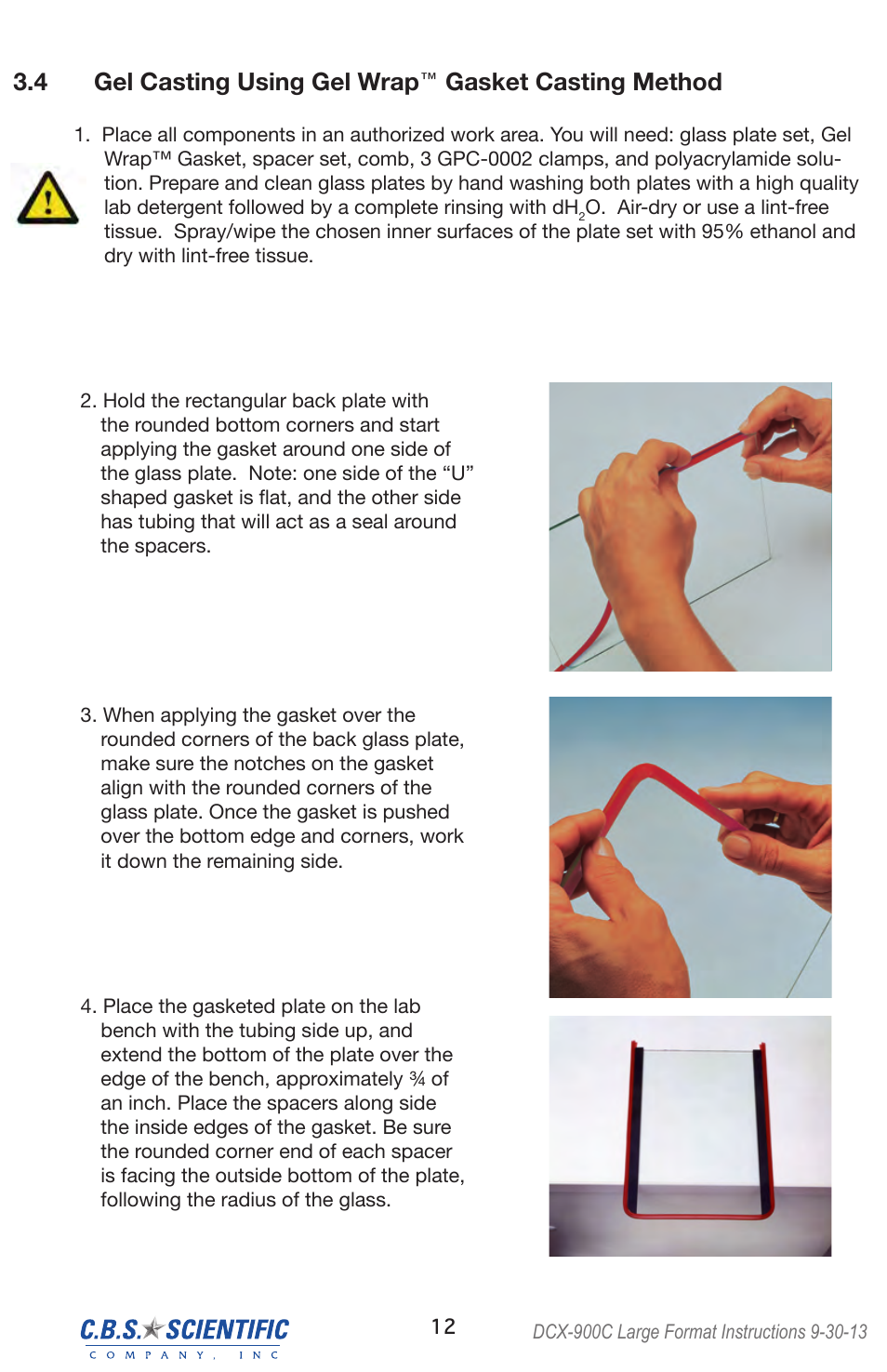 C.B.S. Scientific DCX-900C User Manual | Page 12 / 20