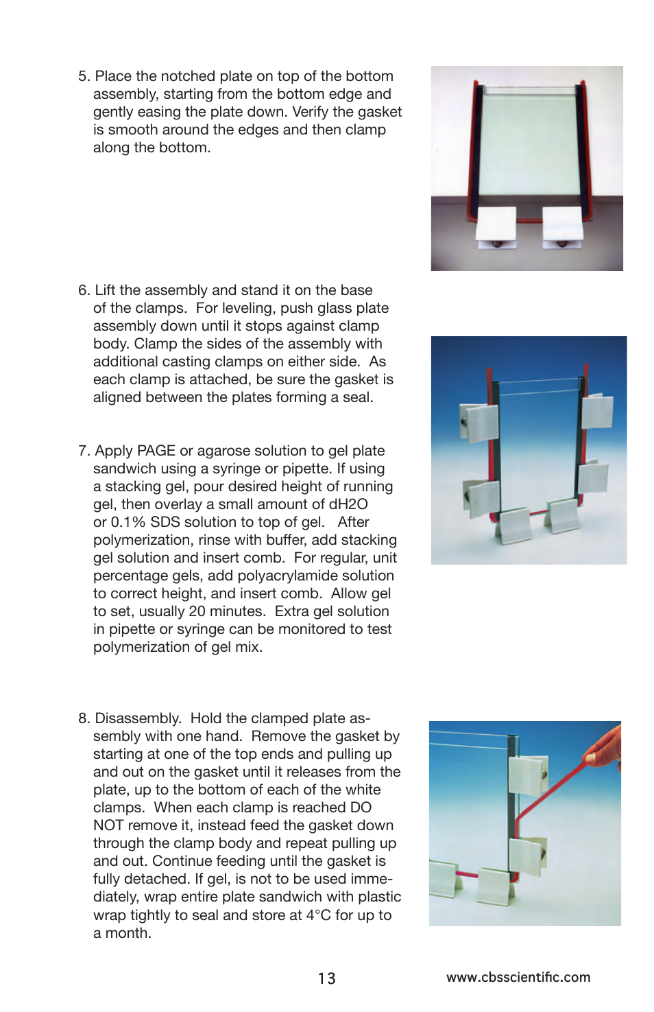 C.B.S. Scientific DCX-900C User Manual | Page 13 / 20