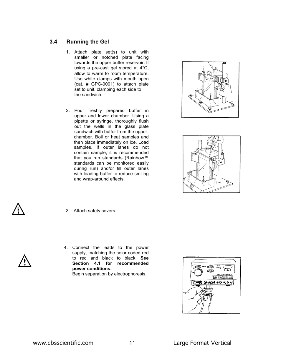 C.B.S. Scientific LDASG-400-20 User Manual | Page 11 / 18