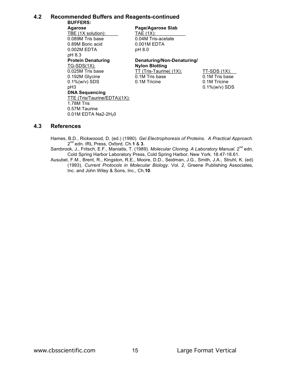 C.B.S. Scientific LDASG-400-20 User Manual | Page 15 / 18