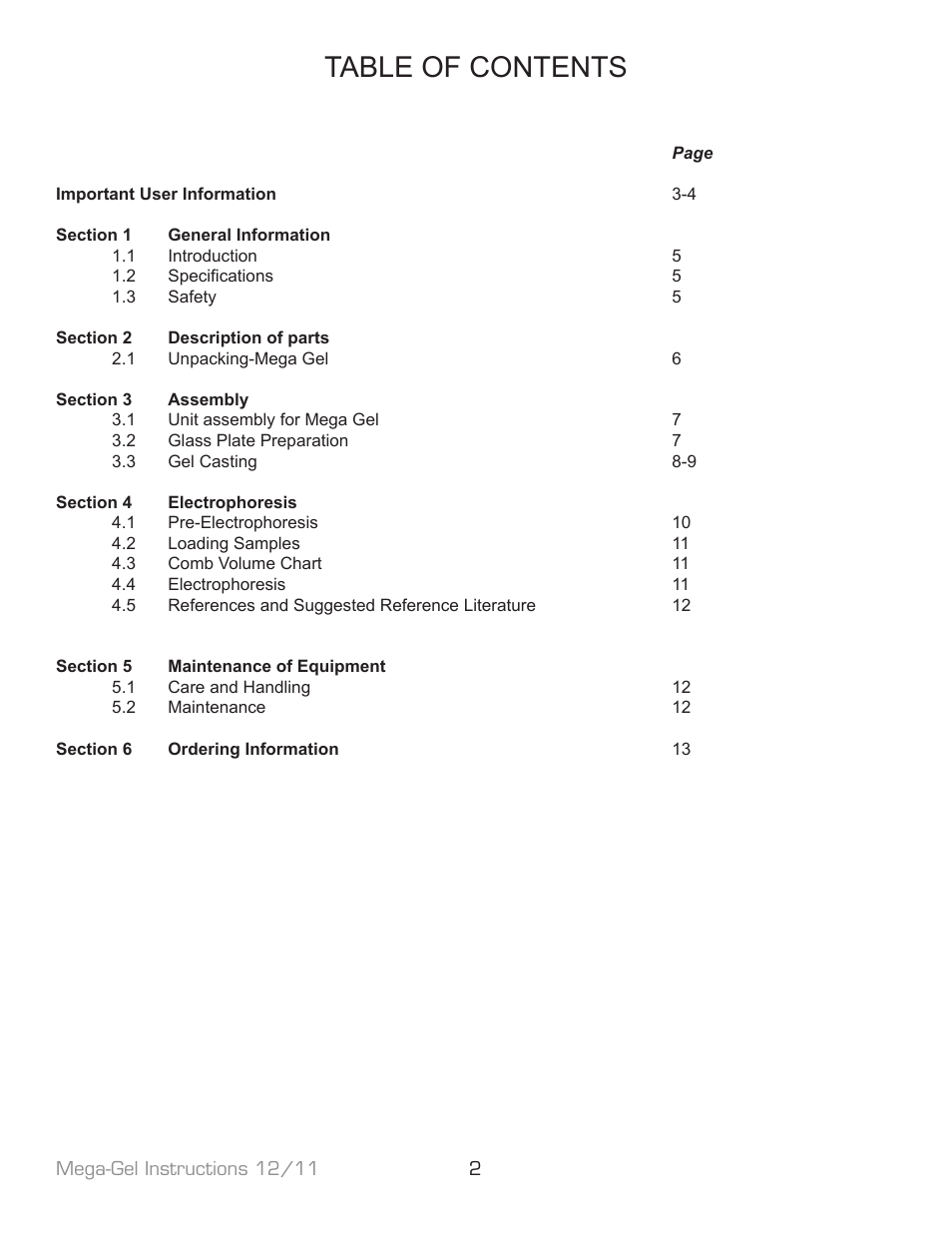 C.B.S. Scientific C-DASG-400-50 User Manual | Page 2 / 16