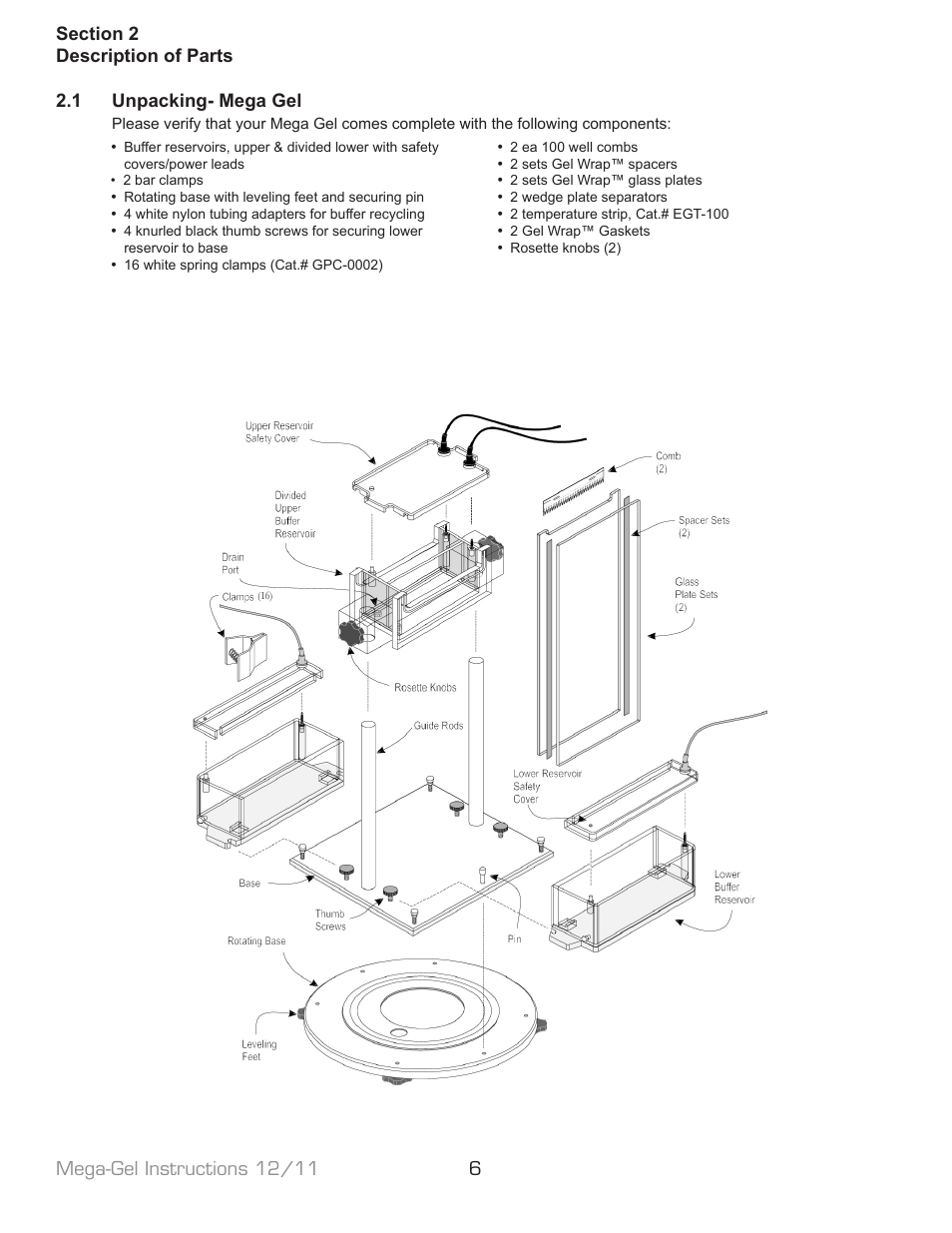 C.B.S. Scientific C-DASG-400-50 User Manual | Page 6 / 16