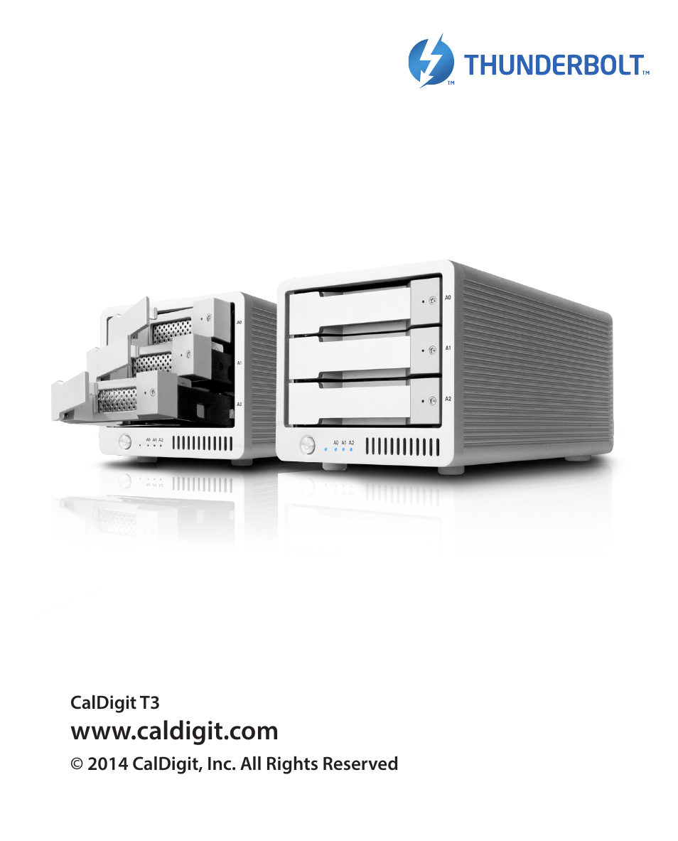 CalDigit T3 Thunderbolt 2 User Manual | Page 28 / 28