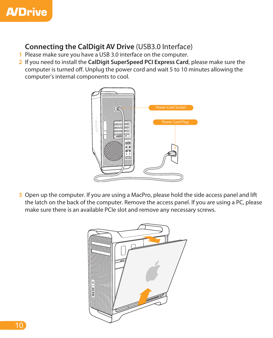 CalDigit AV Drive User Manual | Page 10 / 21