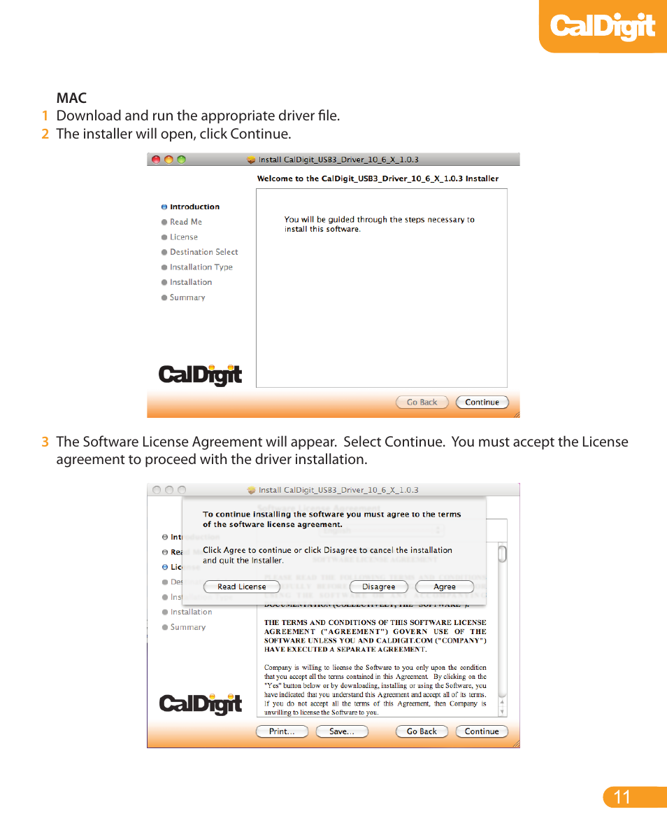 CalDigit USB 3 card for desktop User Manual | Page 11 / 15