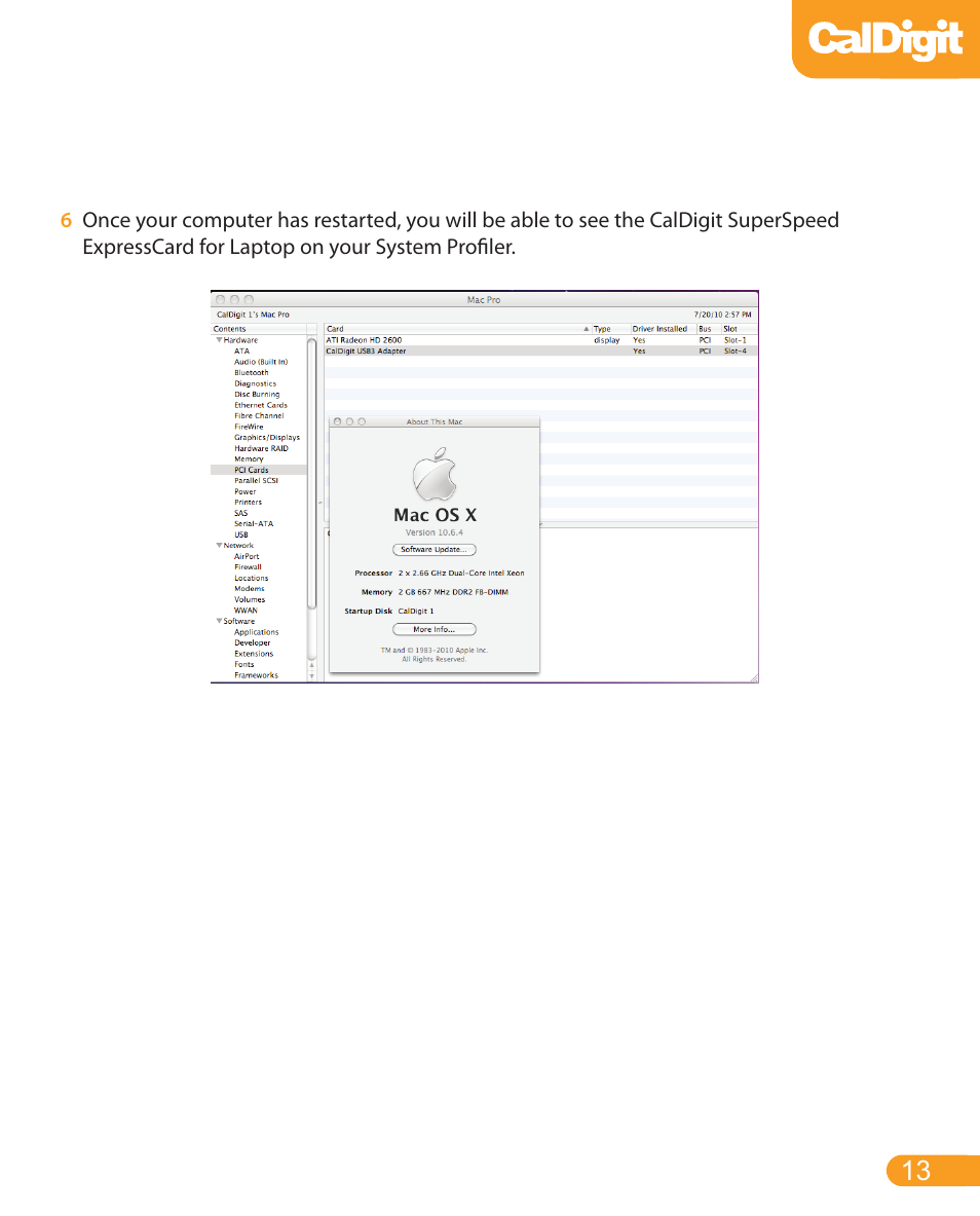 CalDigit USB 3 card for laptop User Manual | Page 13 / 15