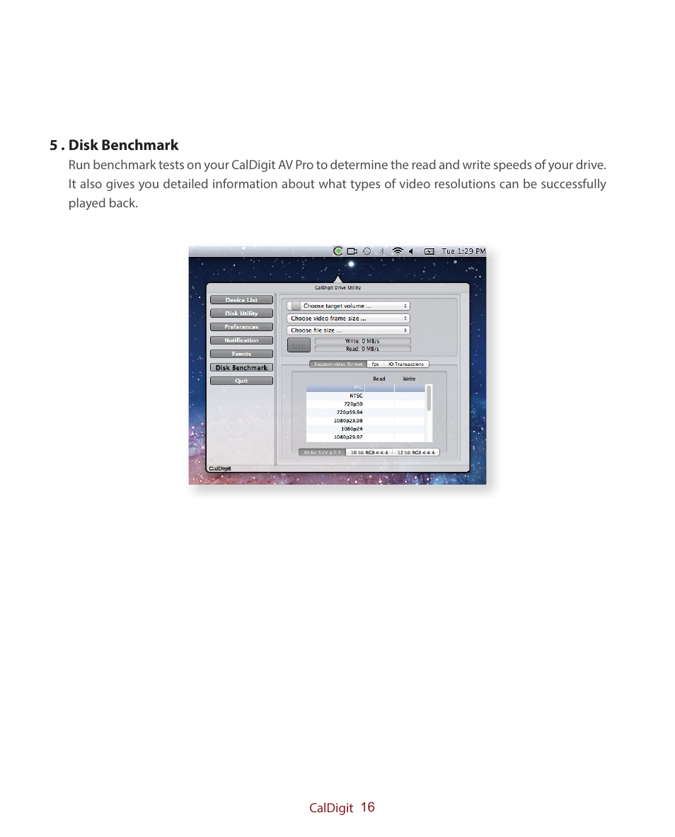 CalDigit AV Pro Combo User Manual | Page 16 / 21