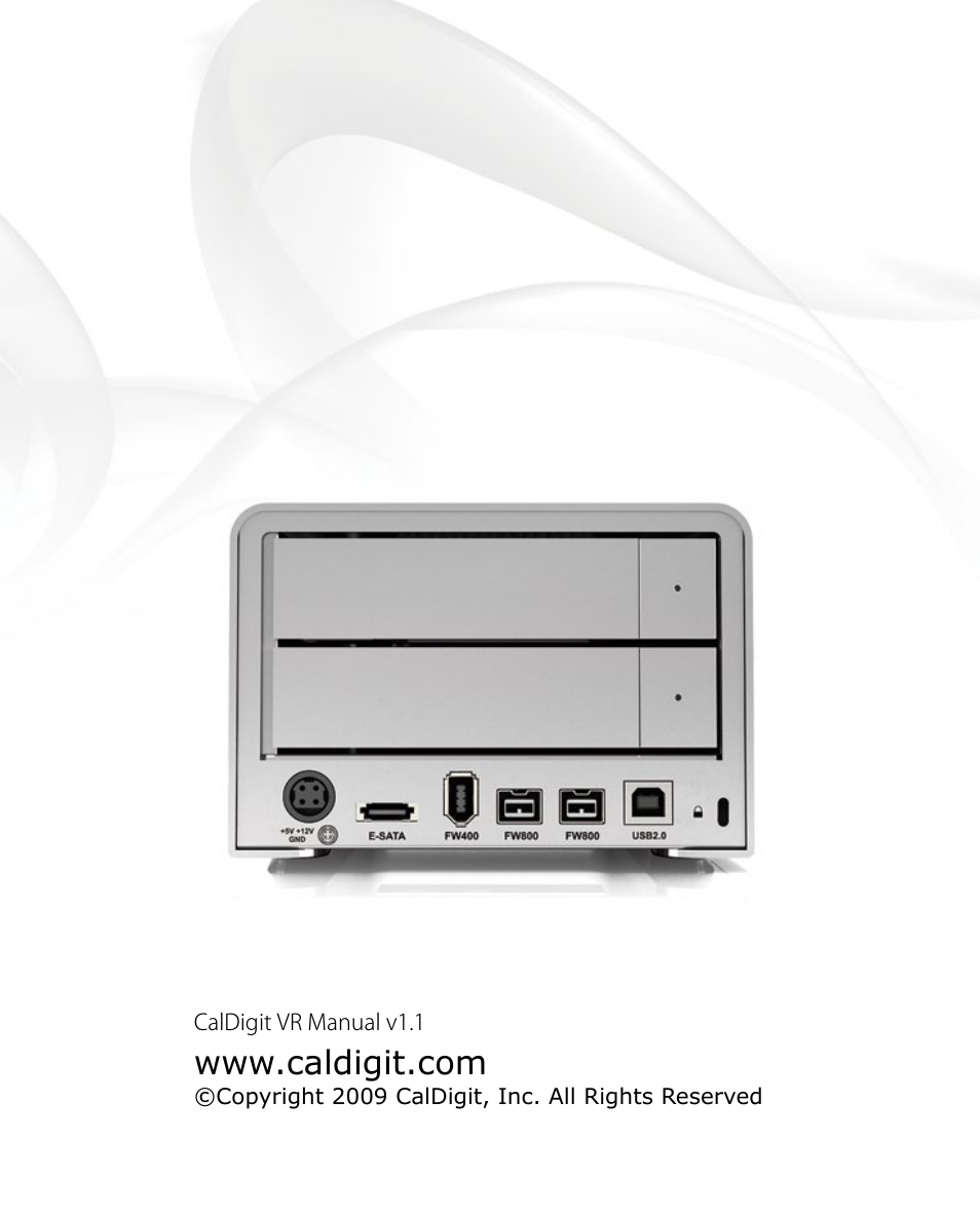 CalDigit VR User Manual | Page 20 / 20