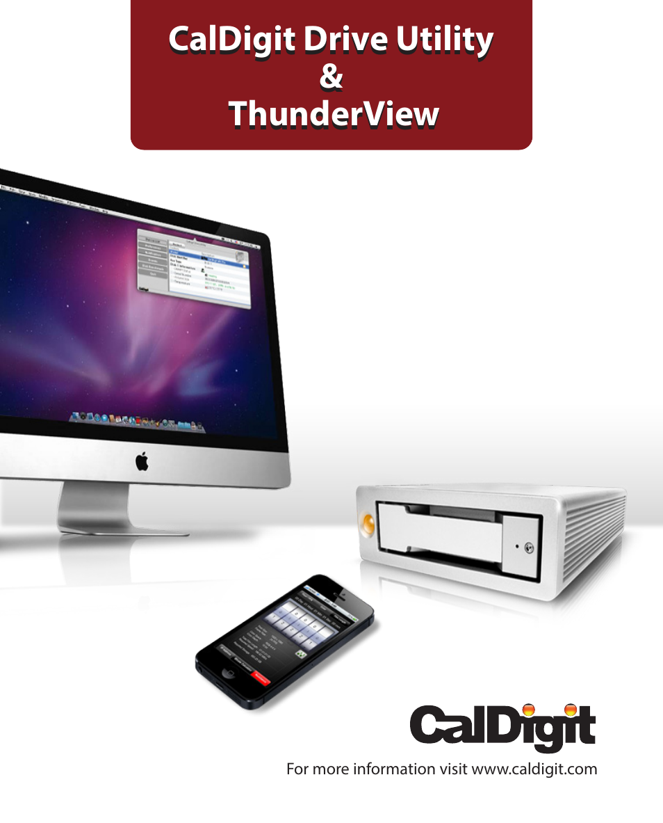 CalDigit Drive Utility & Thunderbolt User Manual | 15 pages