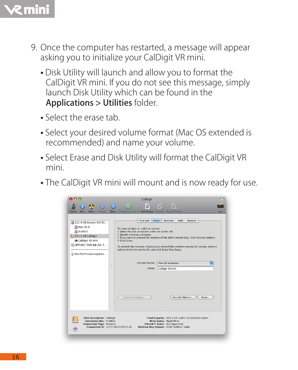 CalDigit VR mini User Manual | Page 16 / 21