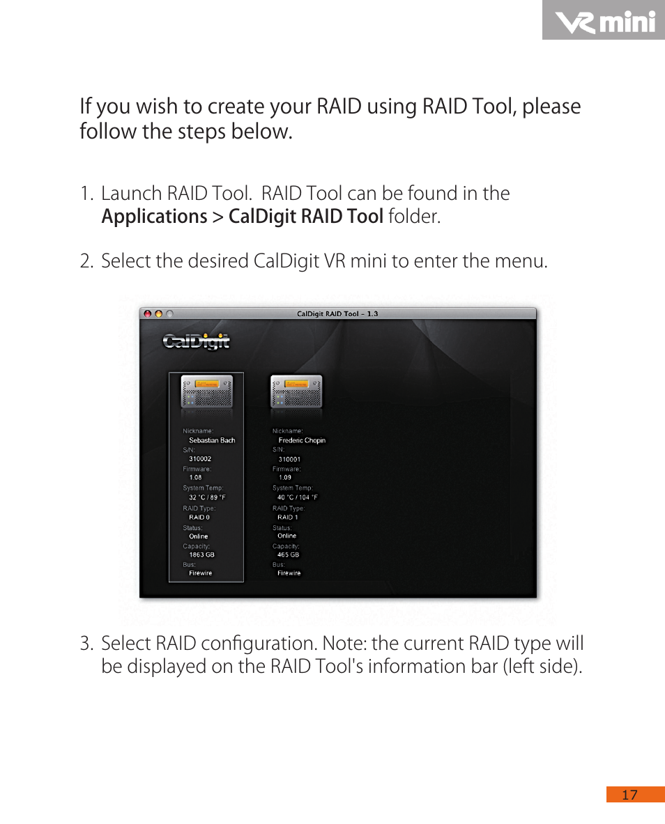 CalDigit VR mini User Manual | Page 17 / 21