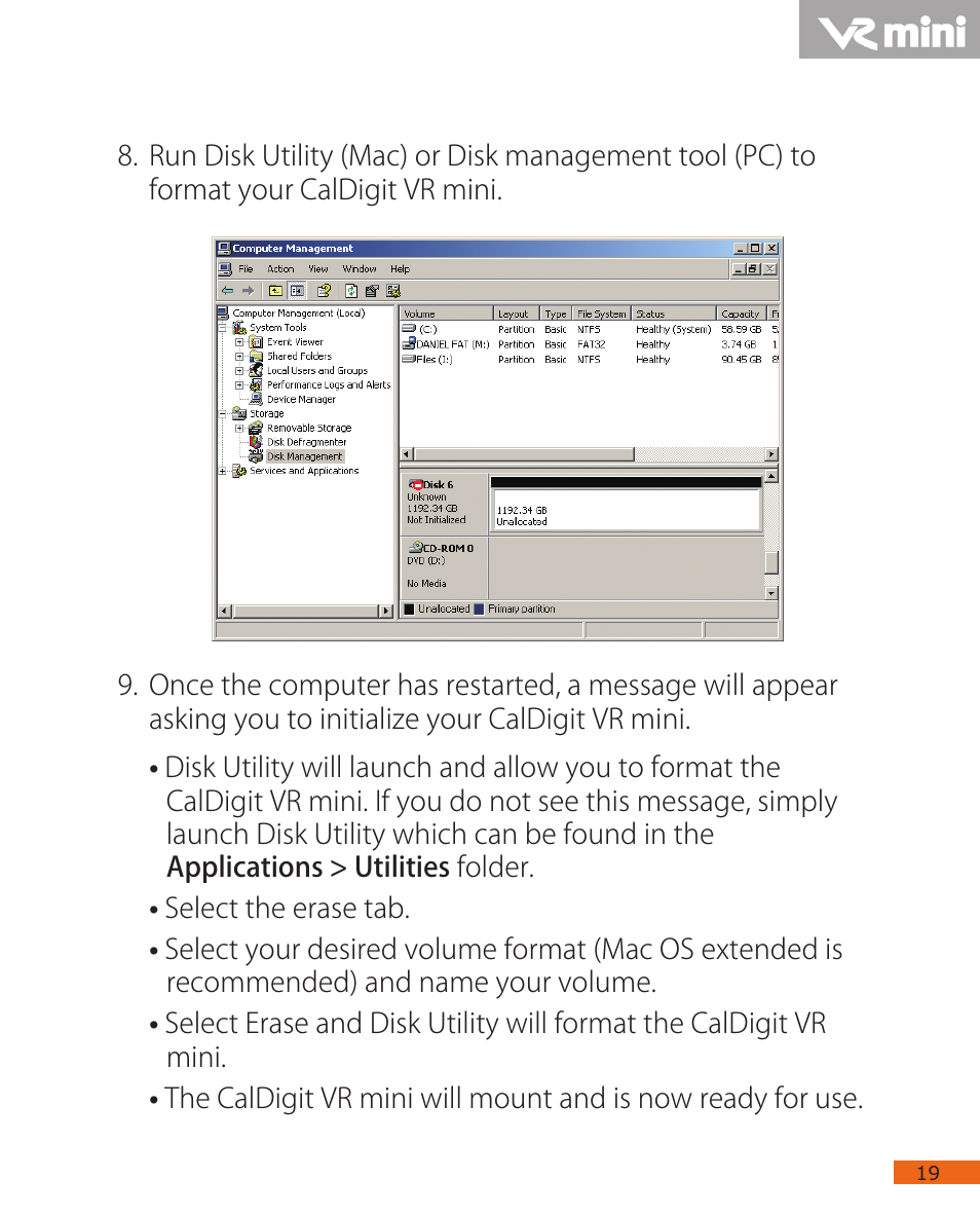 CalDigit VR mini User Manual | Page 19 / 21