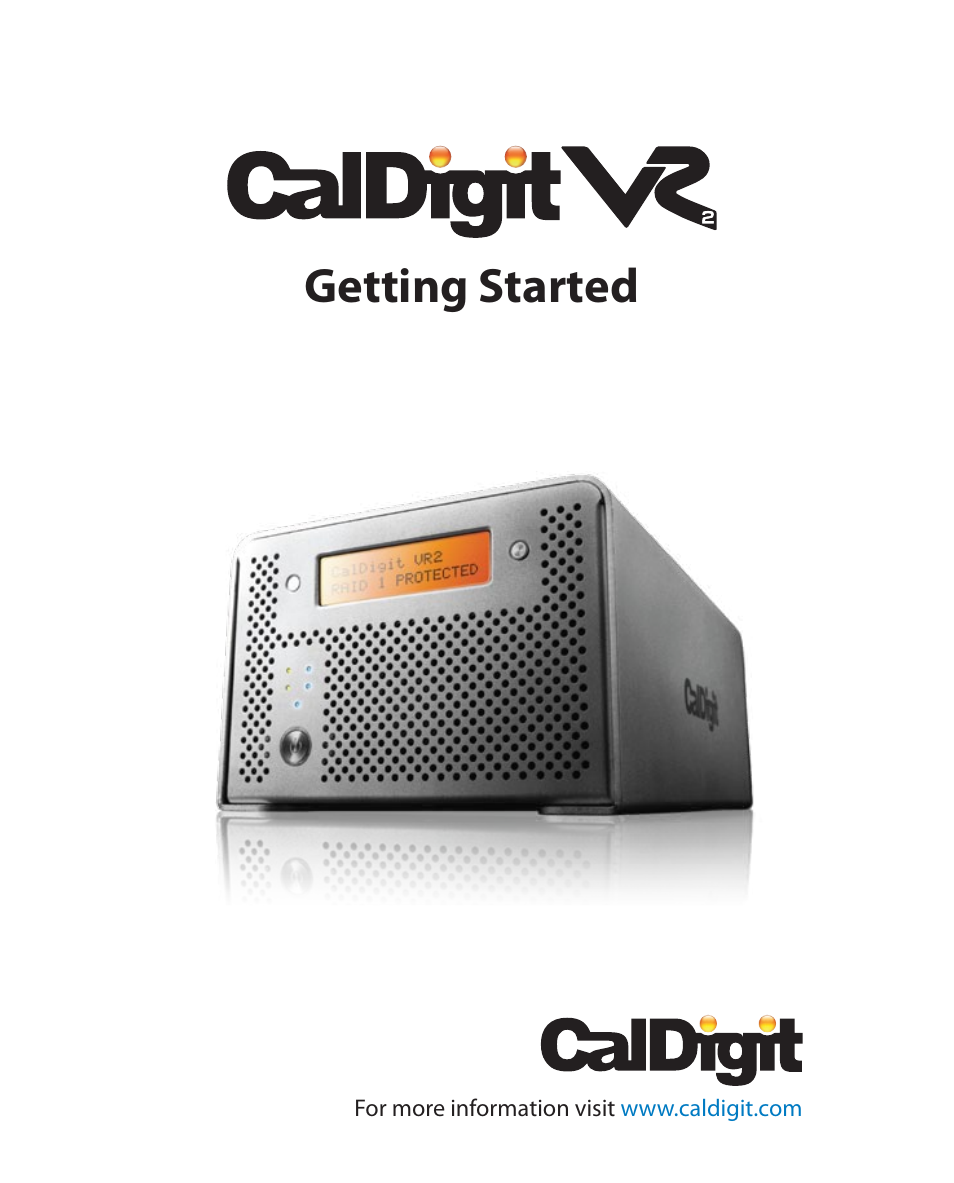CalDigit VR2 User Manual | 21 pages