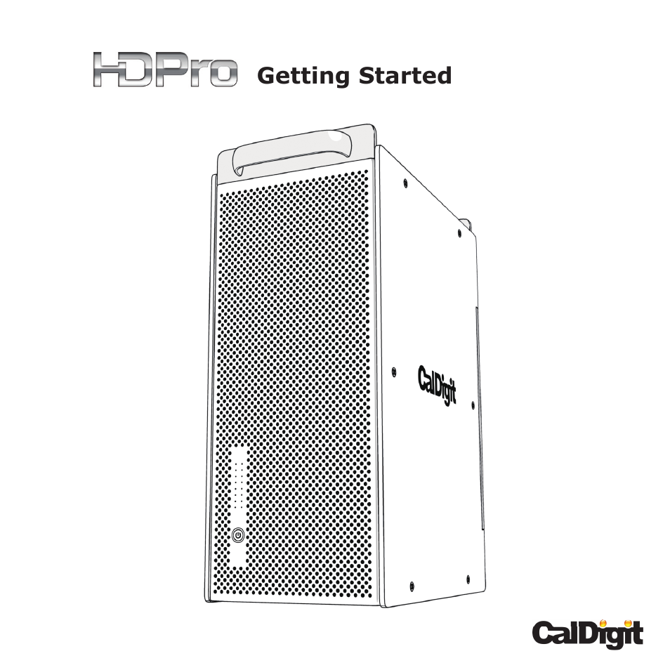 CalDigit HDPro User Manual | 40 pages