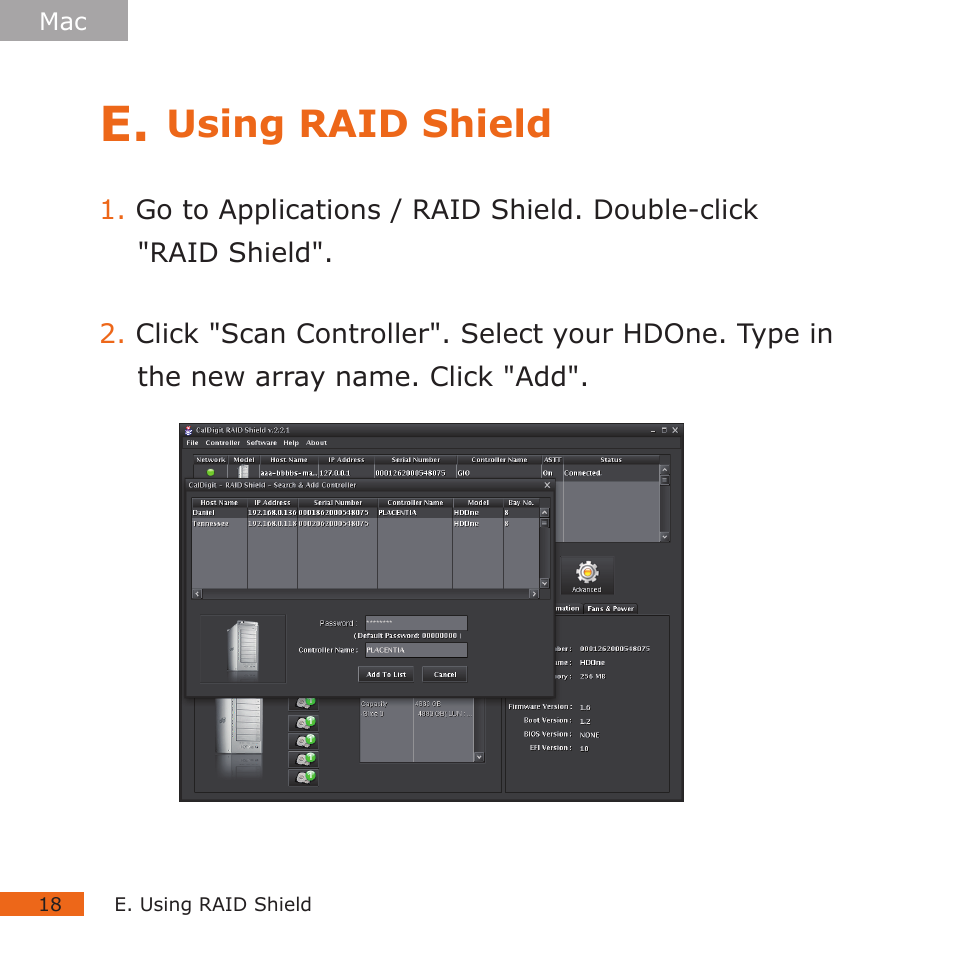 Using raid shield | CalDigit HDOne User Manual | Page 18 / 36