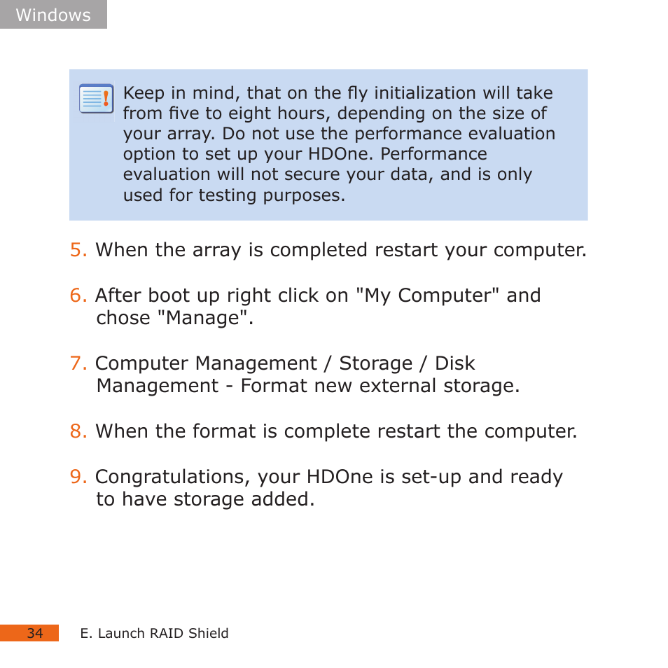 CalDigit HDOne User Manual | Page 34 / 36
