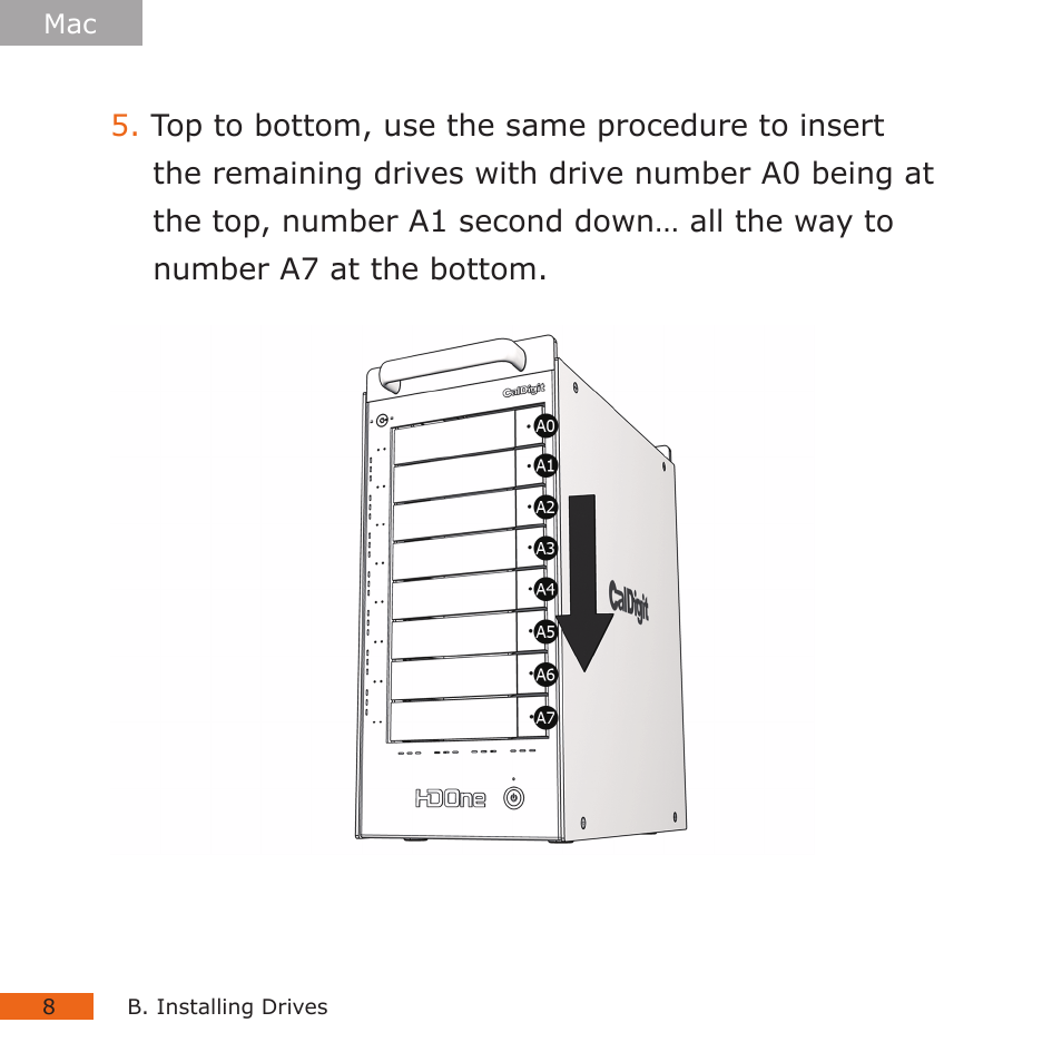 CalDigit HDOne User Manual | Page 8 / 36