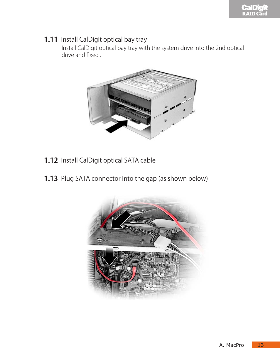 CalDigit RAID Card User Manual | Page 13 / 59