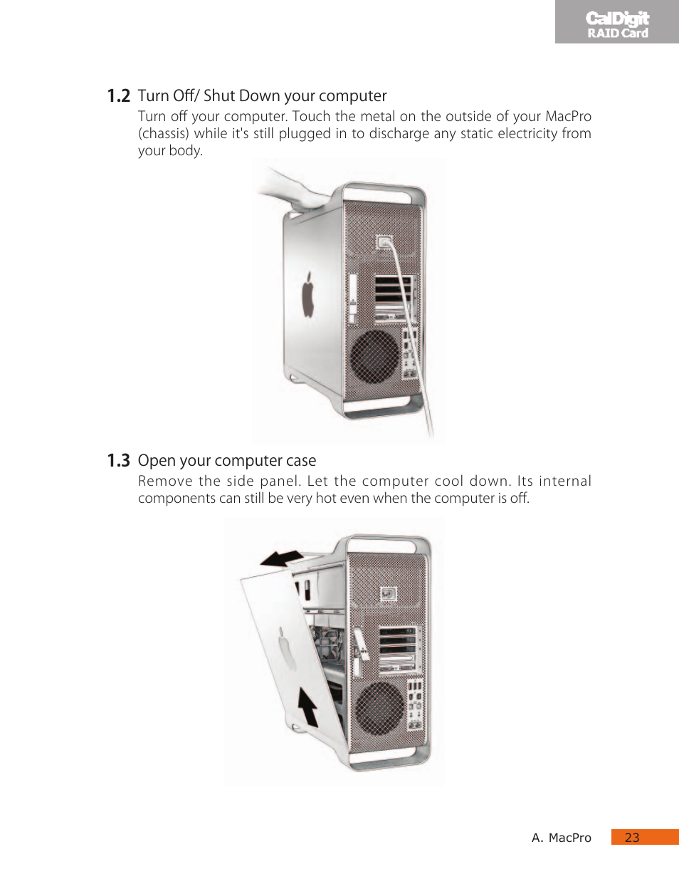 CalDigit RAID Card User Manual | Page 23 / 59