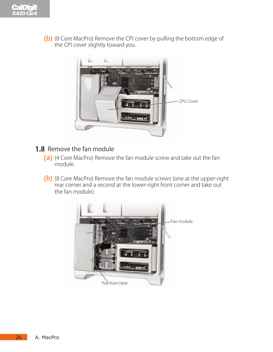 CalDigit RAID Card User Manual | Page 26 / 59