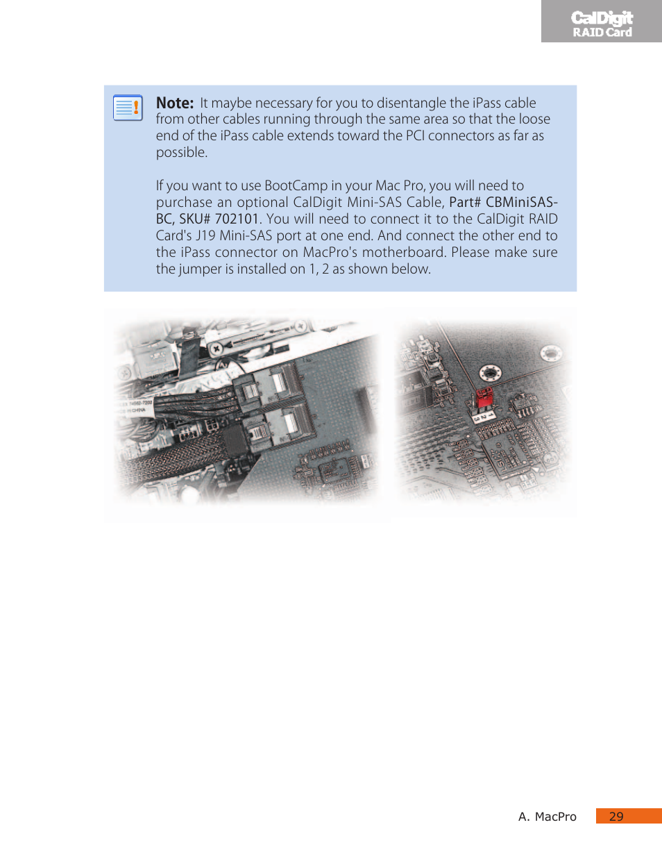 CalDigit RAID Card User Manual | Page 29 / 59