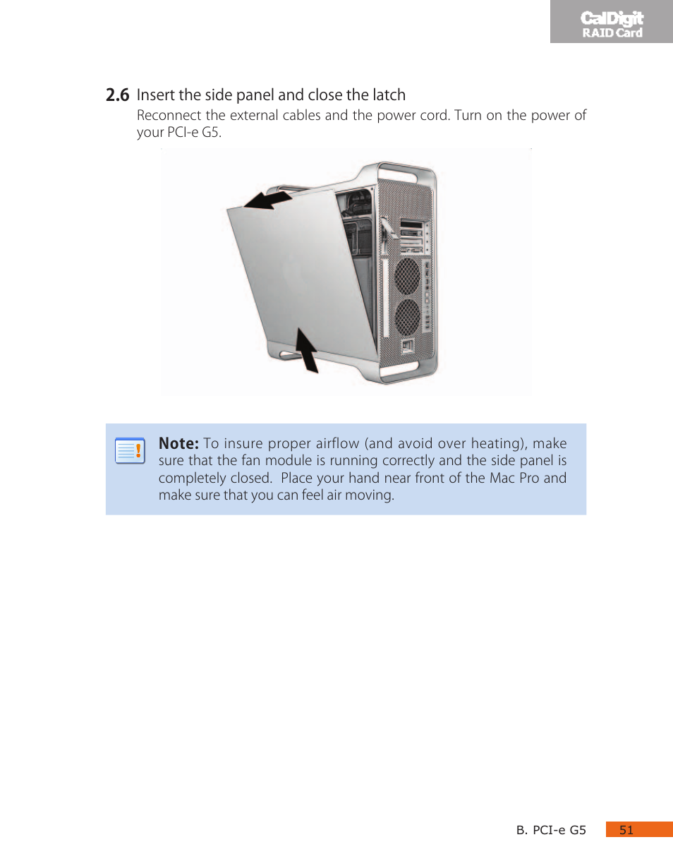 CalDigit RAID Card User Manual | Page 51 / 59