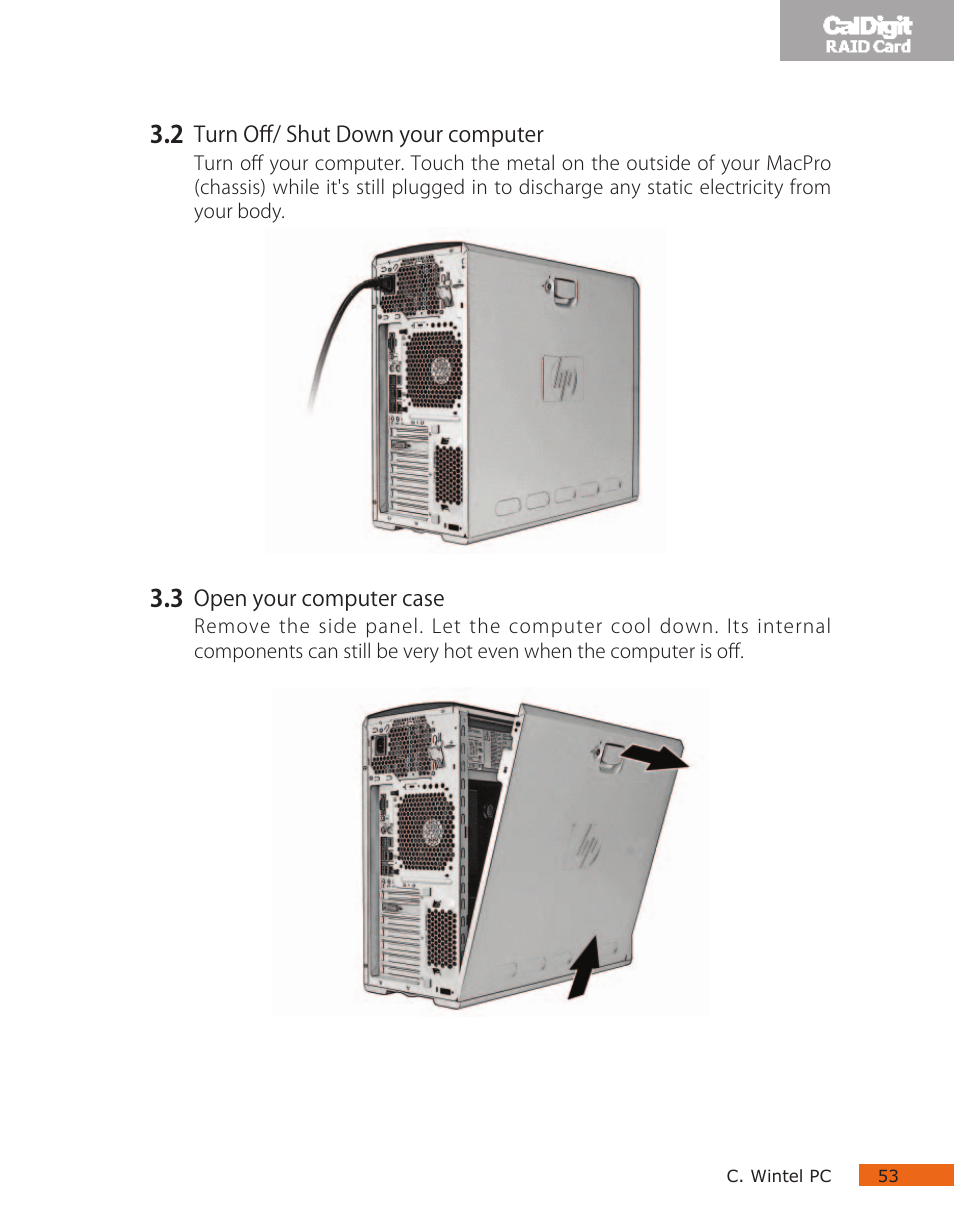 CalDigit RAID Card User Manual | Page 53 / 59