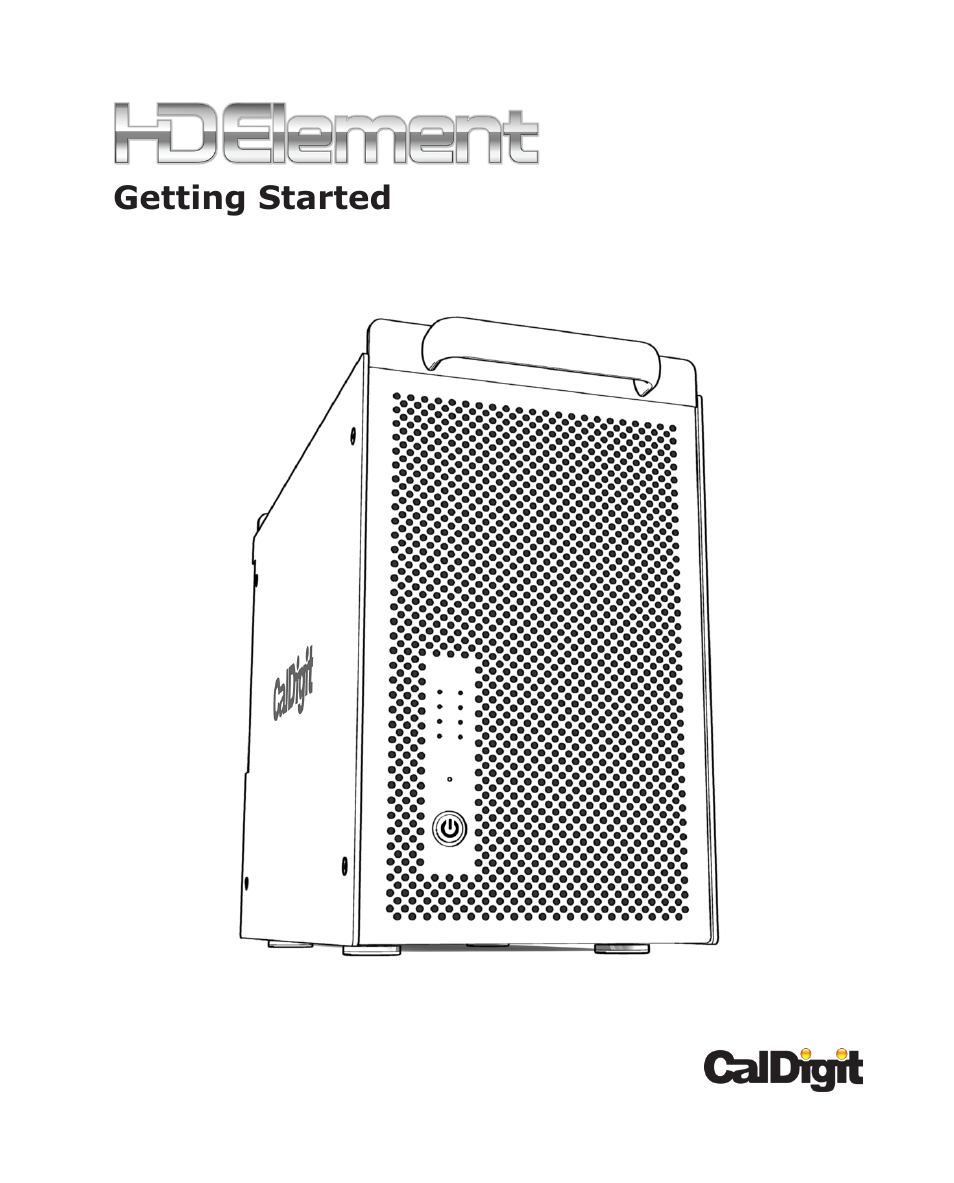 CalDigit HDElement User Manual | 14 pages