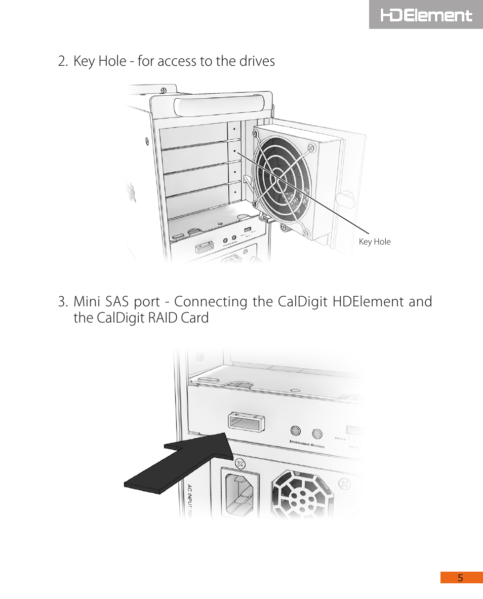 CalDigit HDElement User Manual | Page 5 / 14