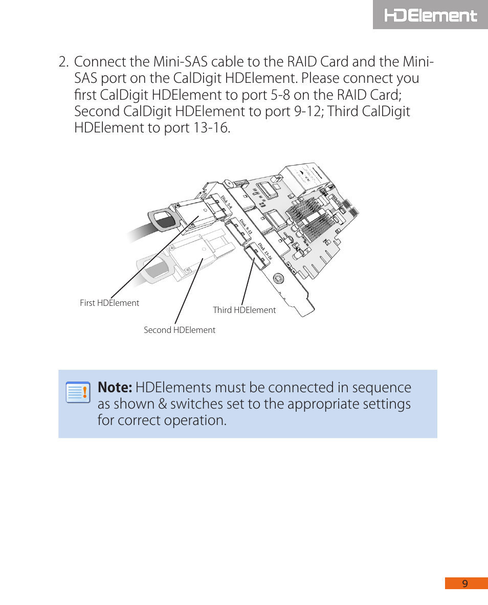 CalDigit HDElement User Manual | Page 9 / 14