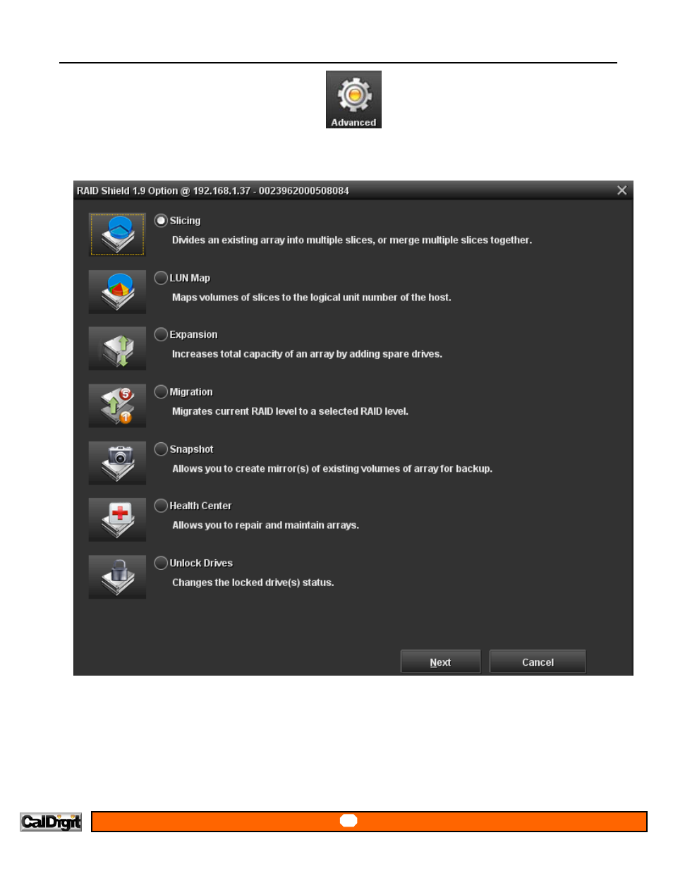CalDigit RAIDShield User Manual | Page 24 / 41