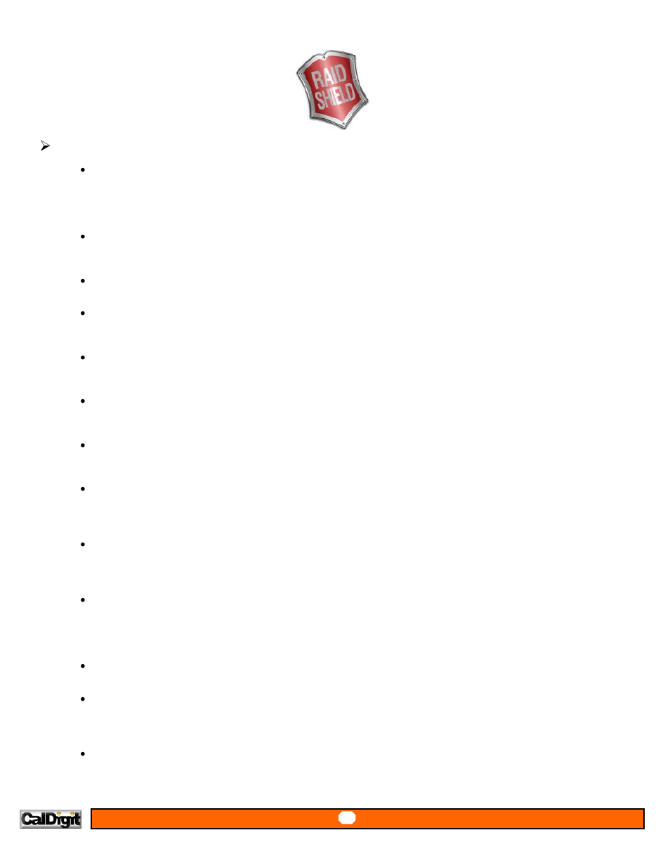 Glossary | CalDigit RAIDShield User Manual | Page 33 / 41