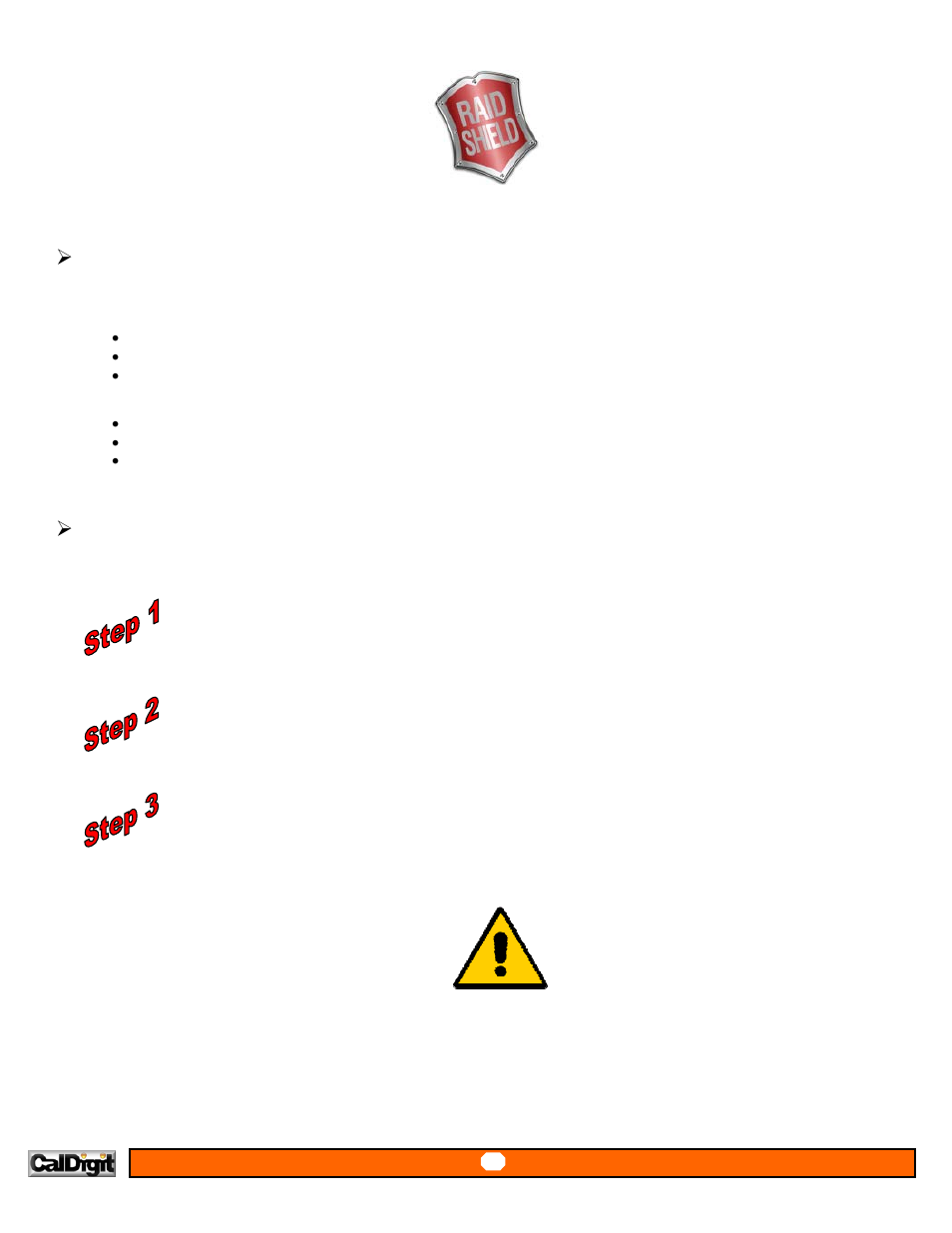 Installation requirements, Installing caldigit raidshield | CalDigit RAIDShield User Manual | Page 6 / 41