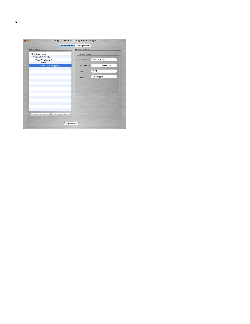 Demonstration of hdd failure | CalDigit S2VR Duo Manual User Manual | Page 24 / 26