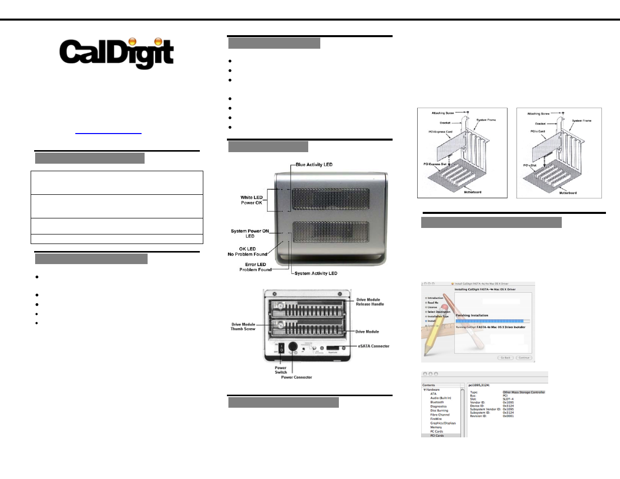 CalDigit S2VR Duo Quick Installation User Manual | 2 pages