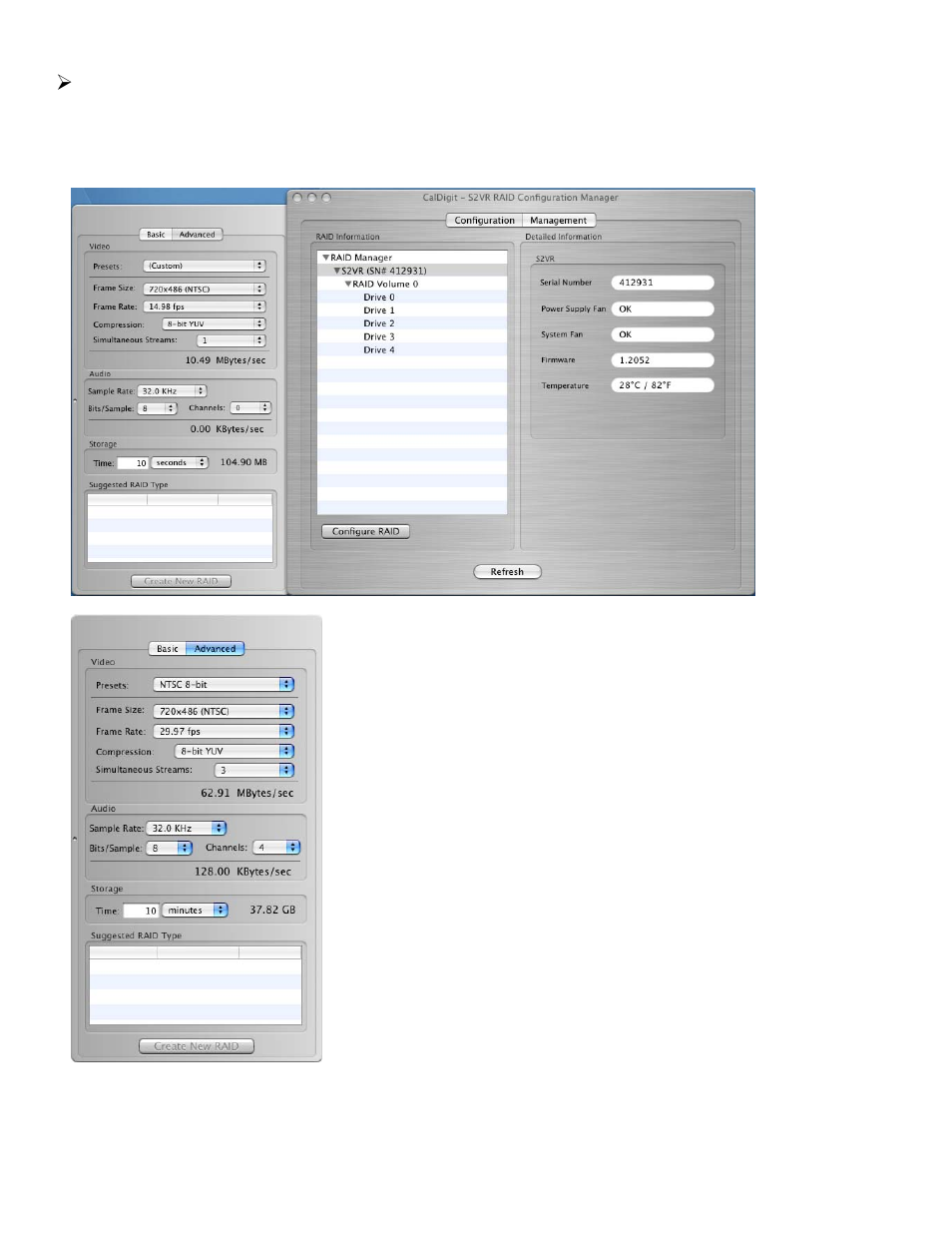 Advanced raid configuration | CalDigit S2VR HD Manual User Manual | Page 14 / 29
