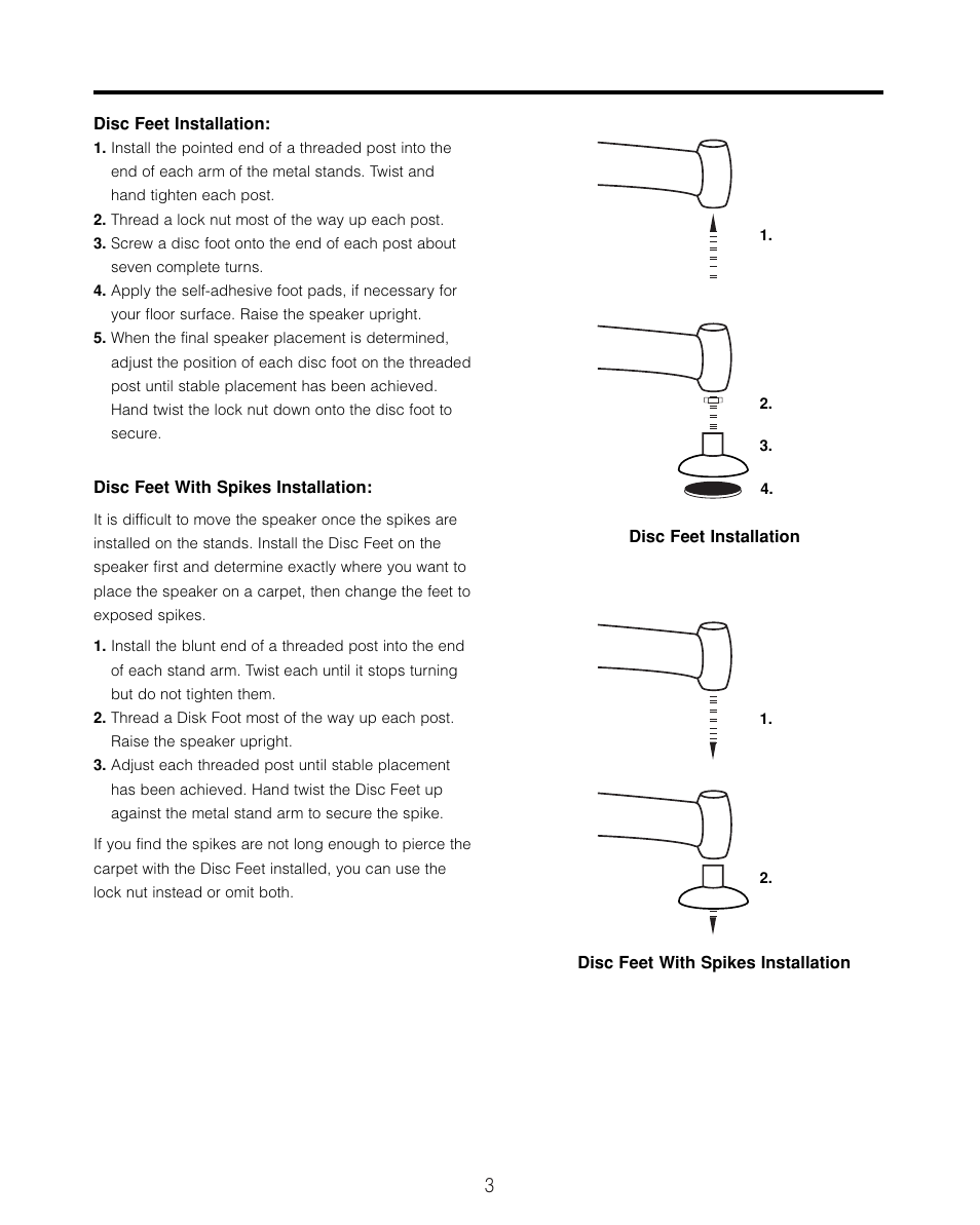 Cambridge SoundWorks T100 Tower Loudspeakers User Manual | Page 5 / 12