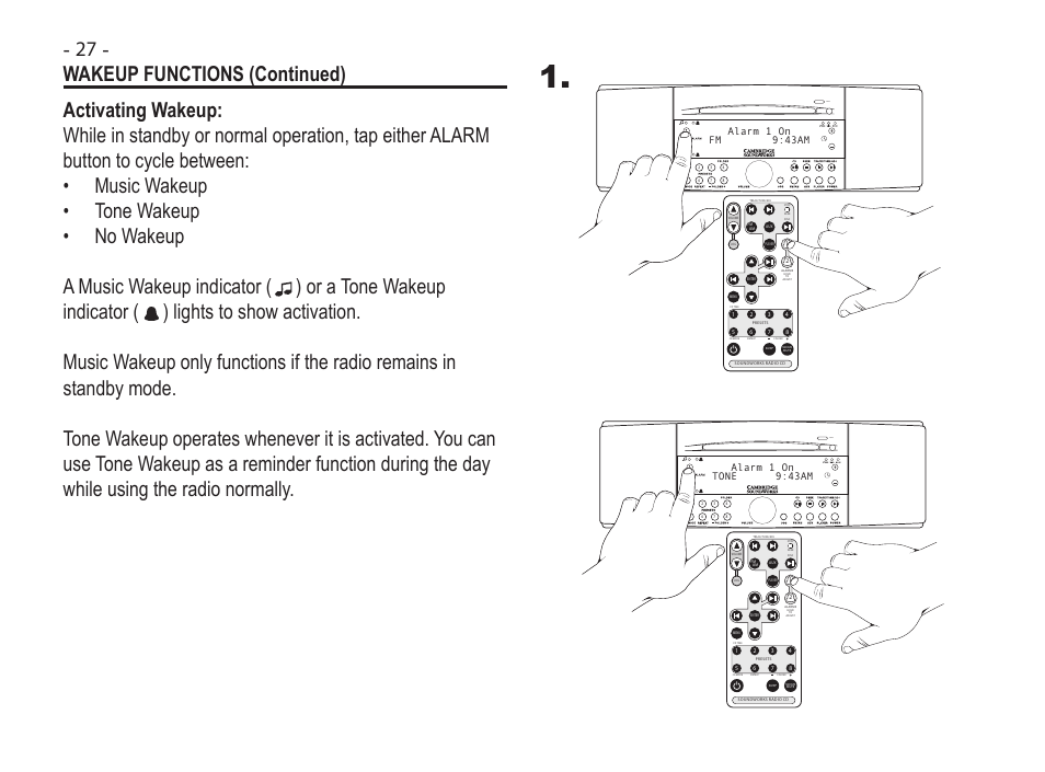 Cd in | Cambridge SoundWorks Soundworks Radio 745 User Manual | Page 30 / 40