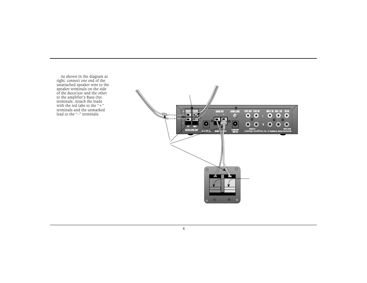 Cambridge SoundWorks The Model Twelve Transportable Componenet Music System by Henry Kloss User Manual | Page 7 / 11