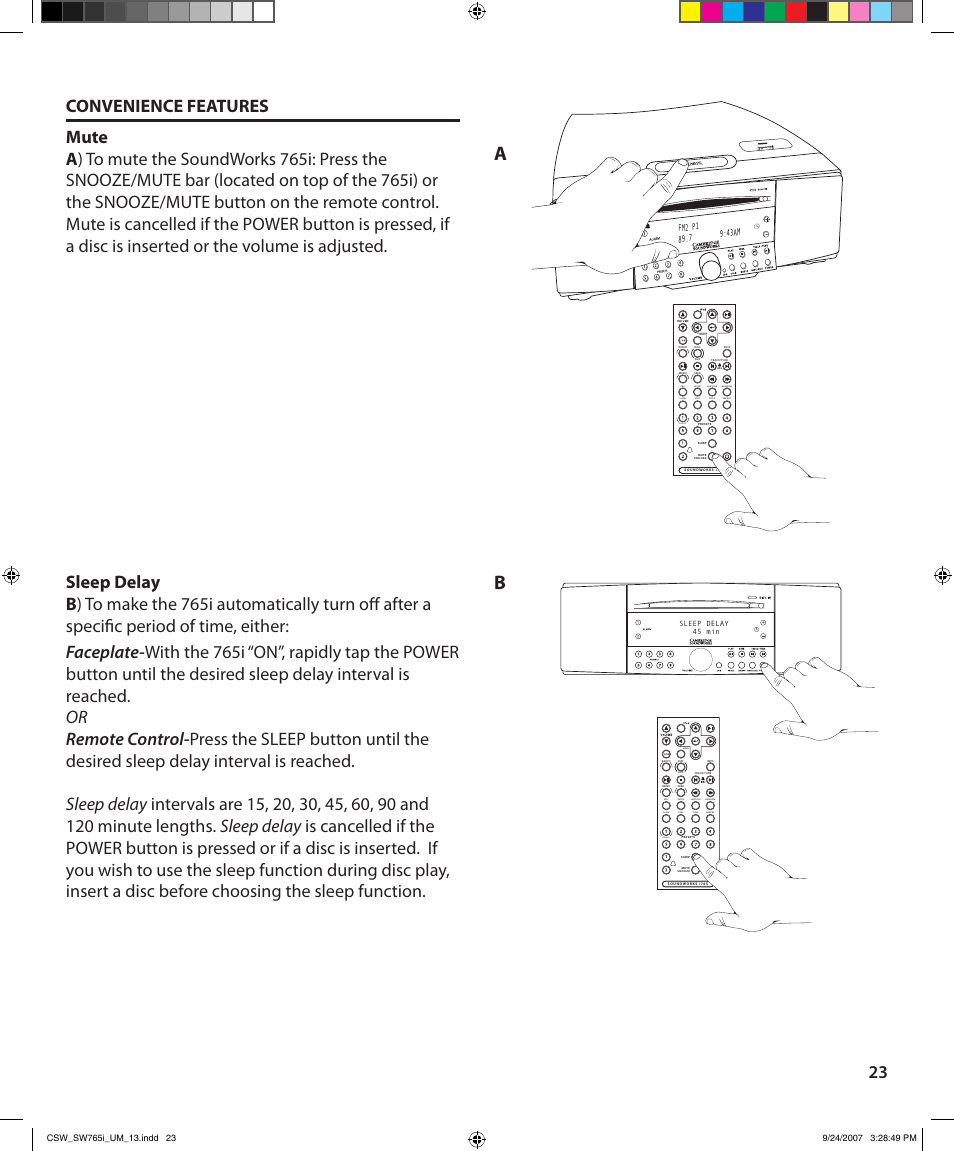 Cambridge SoundWorks SoundWorks 765i User Manual | Page 23 / 32