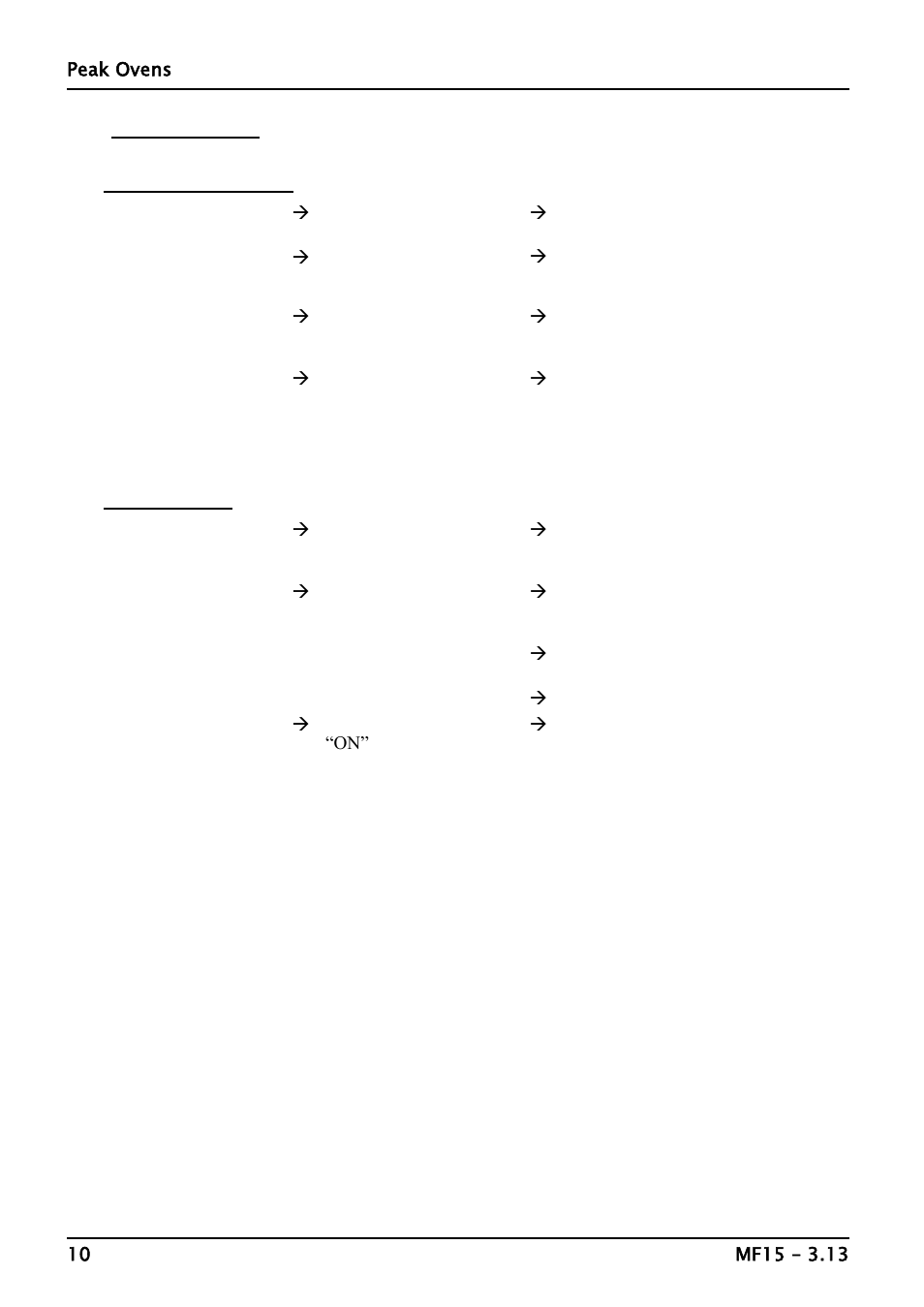 Fault analysis | Carbolite Peak Series User Manual | Page 10 / 16